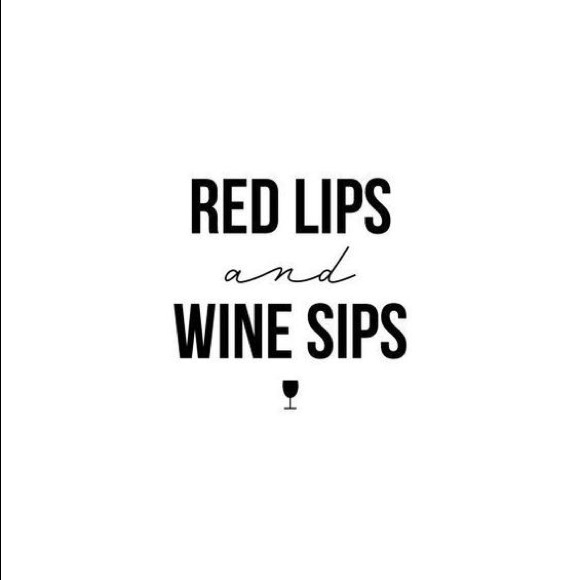 “Classic Babe” Lipstick Rhinestone Stud Earrings - Picture 9 of 10